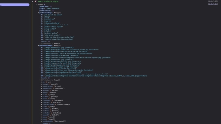 Optional console feature shows fetched assets